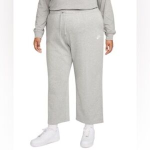 Nike Plus Size Sportswear Club Fleece Dark Grey Heather